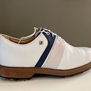 FootJoy Premiere Series Golf Shoes White and Navy 54534